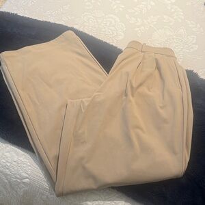 Lululemon Day Drift High-Waist Pleated Wide Leg Pants - Beige
